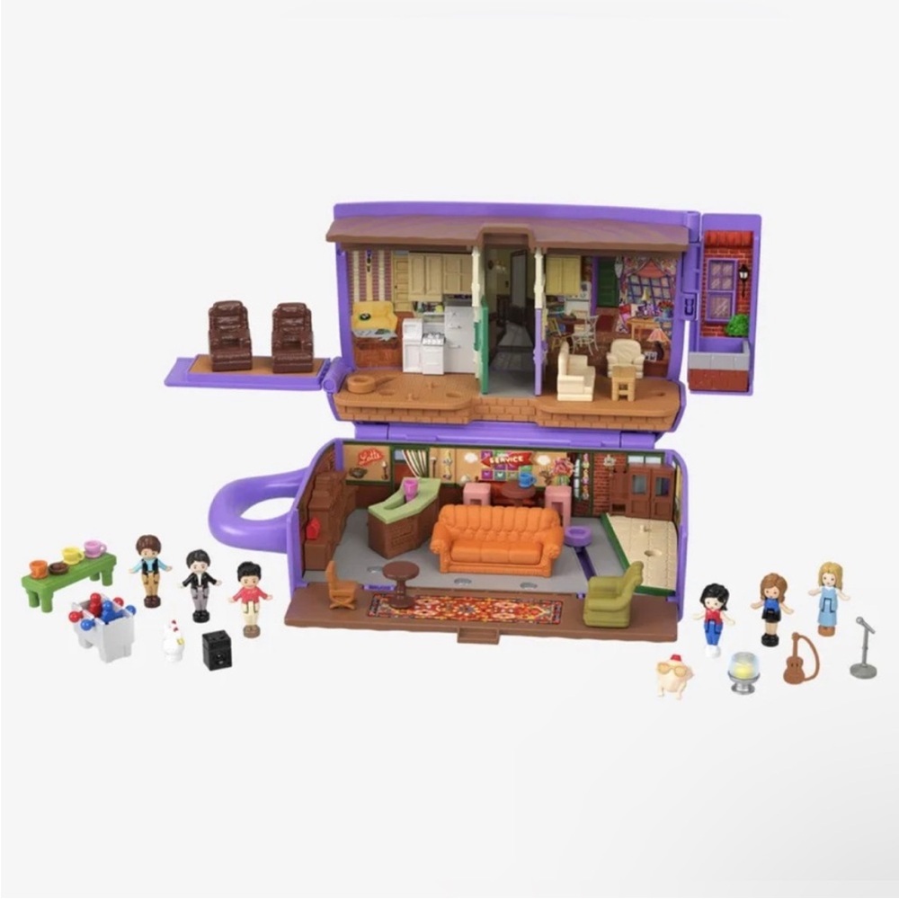 🆕 Polly Pocket Collector Compact: Friends (The Television Series) - IN HAND! ✅ - Picture 6 of 6